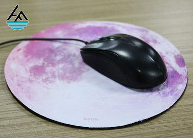 Chiny Fajna drukowana okrągła podkładka pod mysz, cienka podkładka pod mysz Podszyta rama o grubości 2-5 mm fabryka